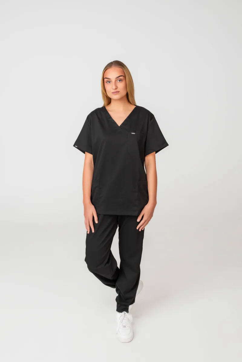 Medicininė pižama COMFORT V Anglies Juoda
