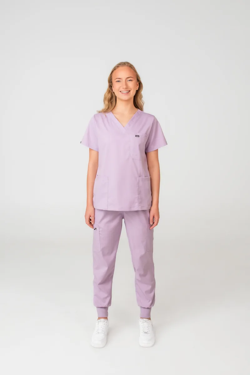 Medicininė pižama COMFORT V Levandų Violetinė