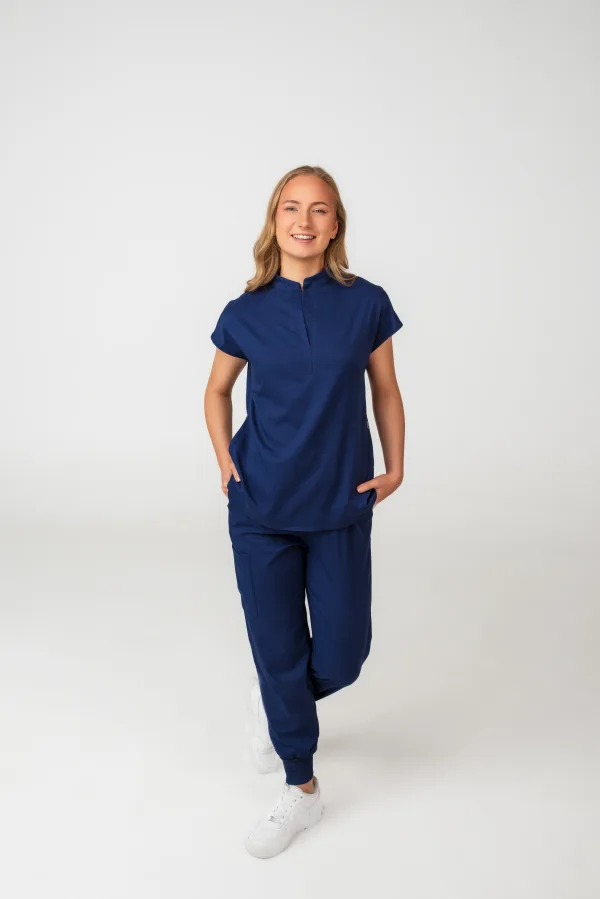 Medicininė pižama „Essential" Karališkoji mėlyna
