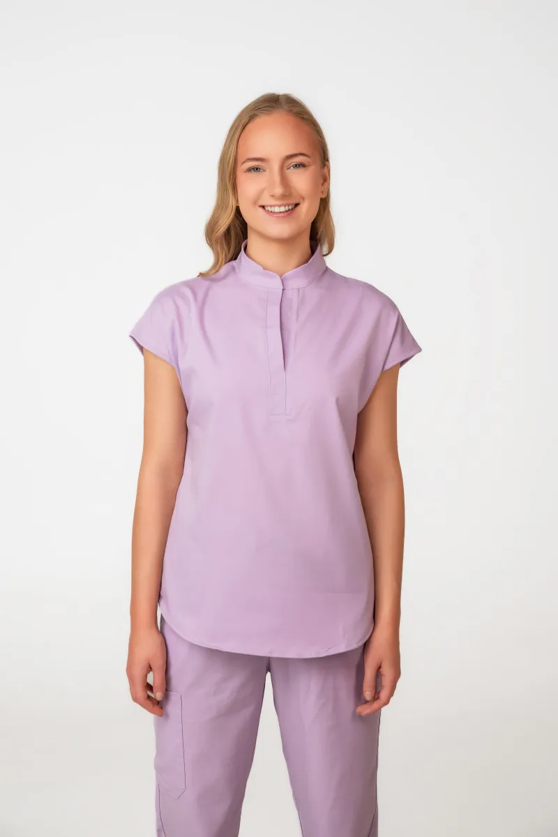 Medicininė pižama „Essential" Levandų violetinė