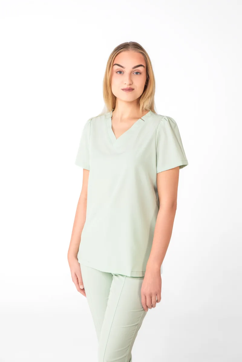 Medicininė pižama „Grace V" Mėtų žalia