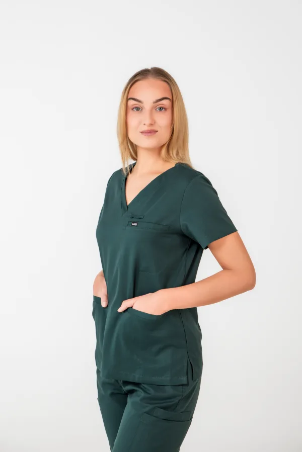 Palaidinė „Classic V" Pušų žalia