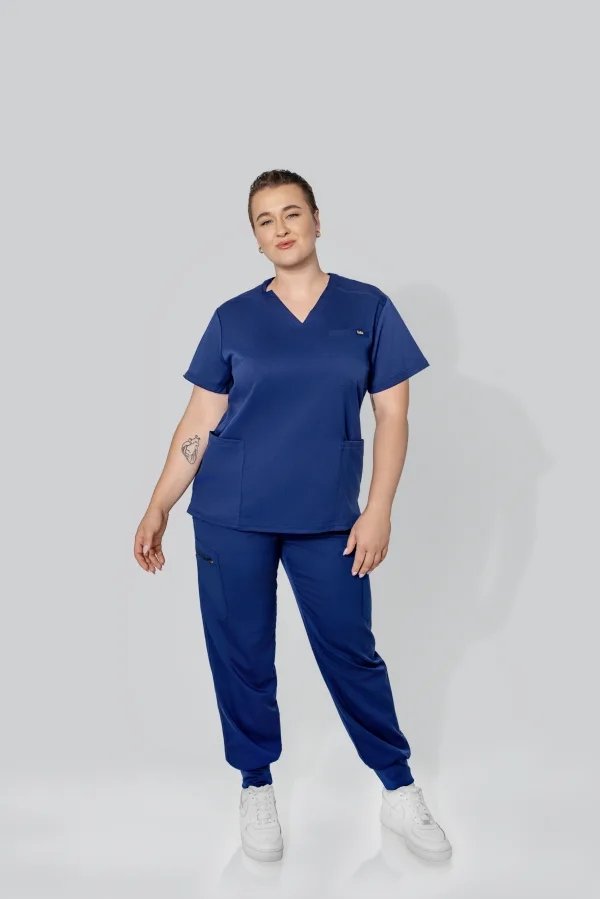 Medicininė pižama MELORA Karališkoji mėlyna